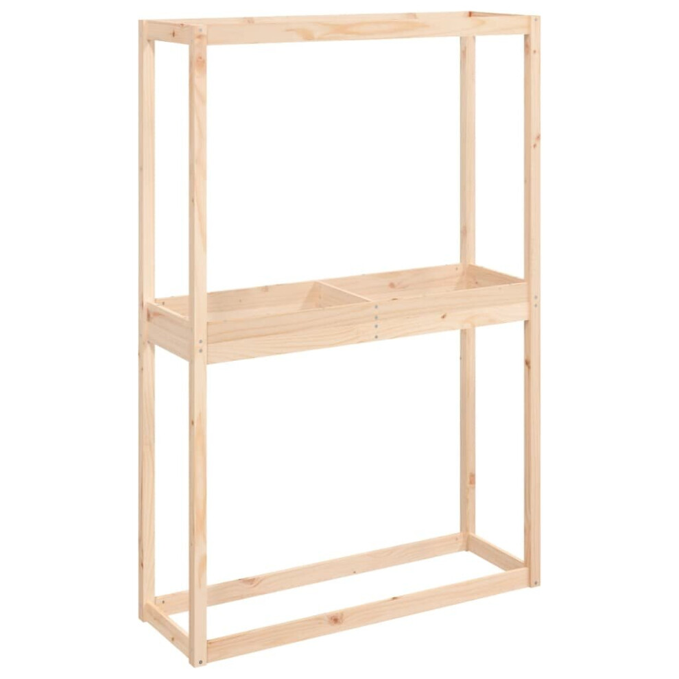 (brown, 120 x 40 x 180 cm) vidaXL Solid Wood Pine Tire Rackm Garage Storage Rack Black/Brown Multi Sizes