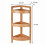 Prateleira de banheiro de 3 níveis em bambu Bathroom Solutions 1 4