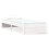 VidaXL vidaXL Bed Frame Bed Base Platform Bed White Solid Wood 75x190 cm Small Single 1