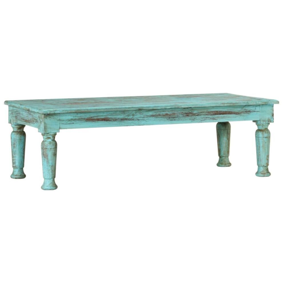 Vidaxl Coffee Table Solid Wood Reclaimed Side Centre Accent End Tea Table Brown