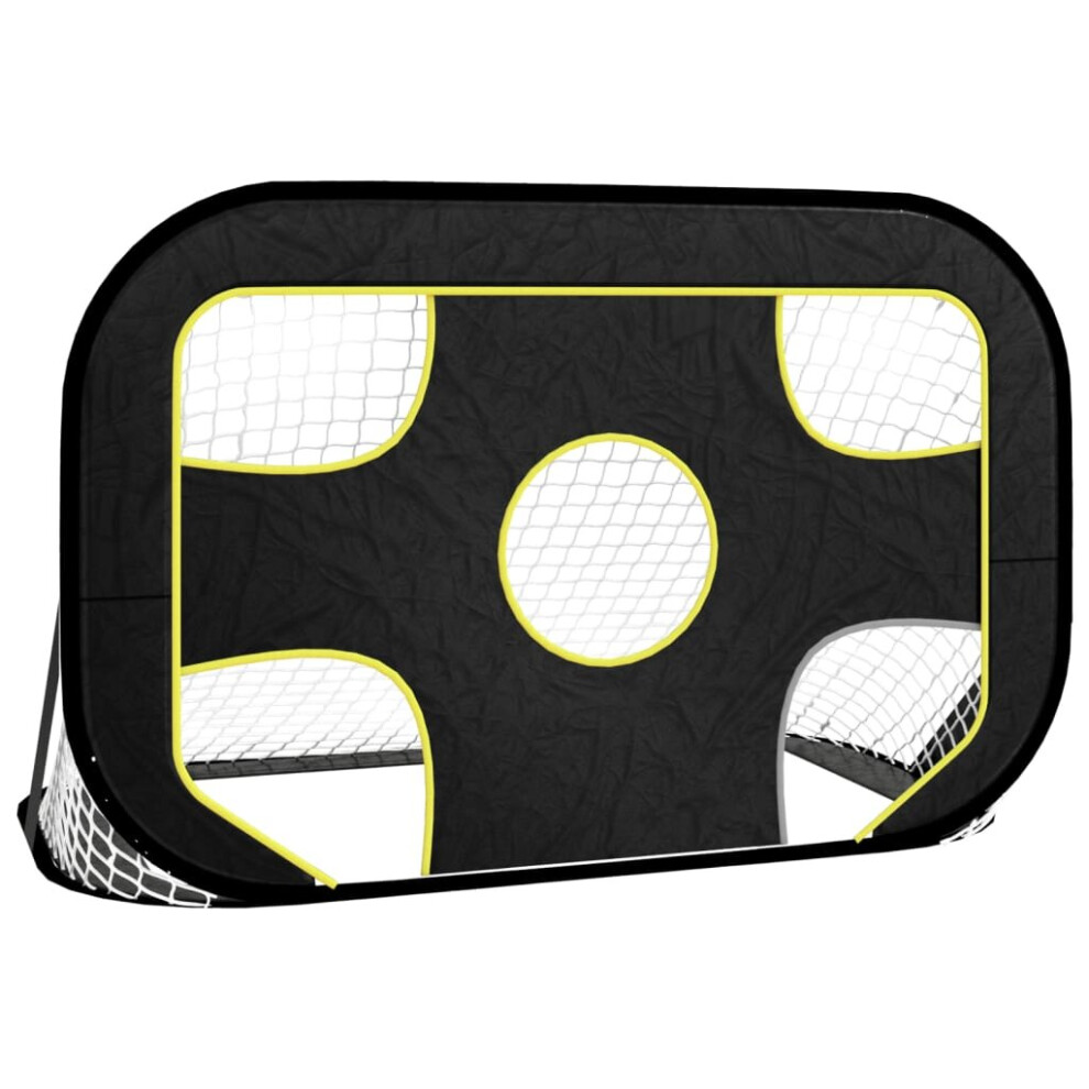 Vidaxl Football Goal Net With Target 120X80x80 Cm Polyester Soccer Goal Net