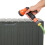VidaXL vidaXL Storage Box Black 118x53x57 cm Polypropylene Storage Chest Blanket Box 9