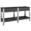 VidaXL vidaXL Garten-Hochbeet mit Ablage Grau 150x50x75 cm WPC 1