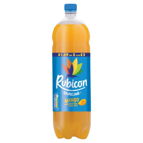 Rubicon Rubicon Sparkling Mango Juice Drink 2L (Pack of 6) 2