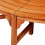 VidaXL vidaXL Baumbank Ø 160 cm Holz 2