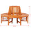 VidaXL vidaXL Baumbank Ø 160 cm Holz 3