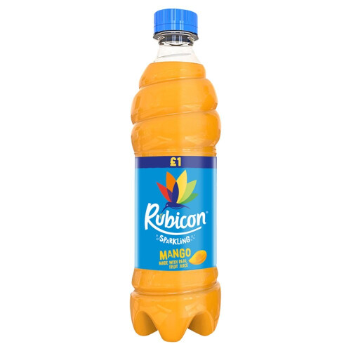 Rubicon Rubicon Sparkling Mango Juice Drink 500ml (Pack of 12) 2