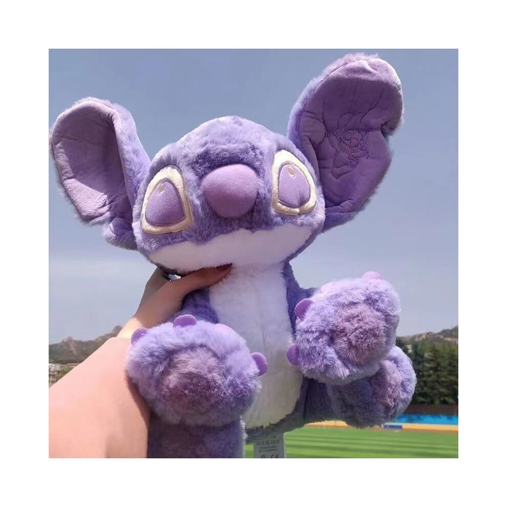 (30cm) 30/45/60cm Stitch Doll Interstellar Baby Animation Periphery Taro Purple Stitch Stuffed Plush Doll Children's Birthday Gift