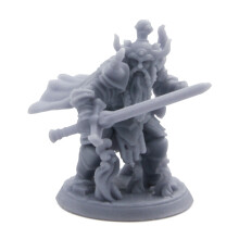 Ragnor Dwarven Shadow Knight | 32mm Scale Miniature