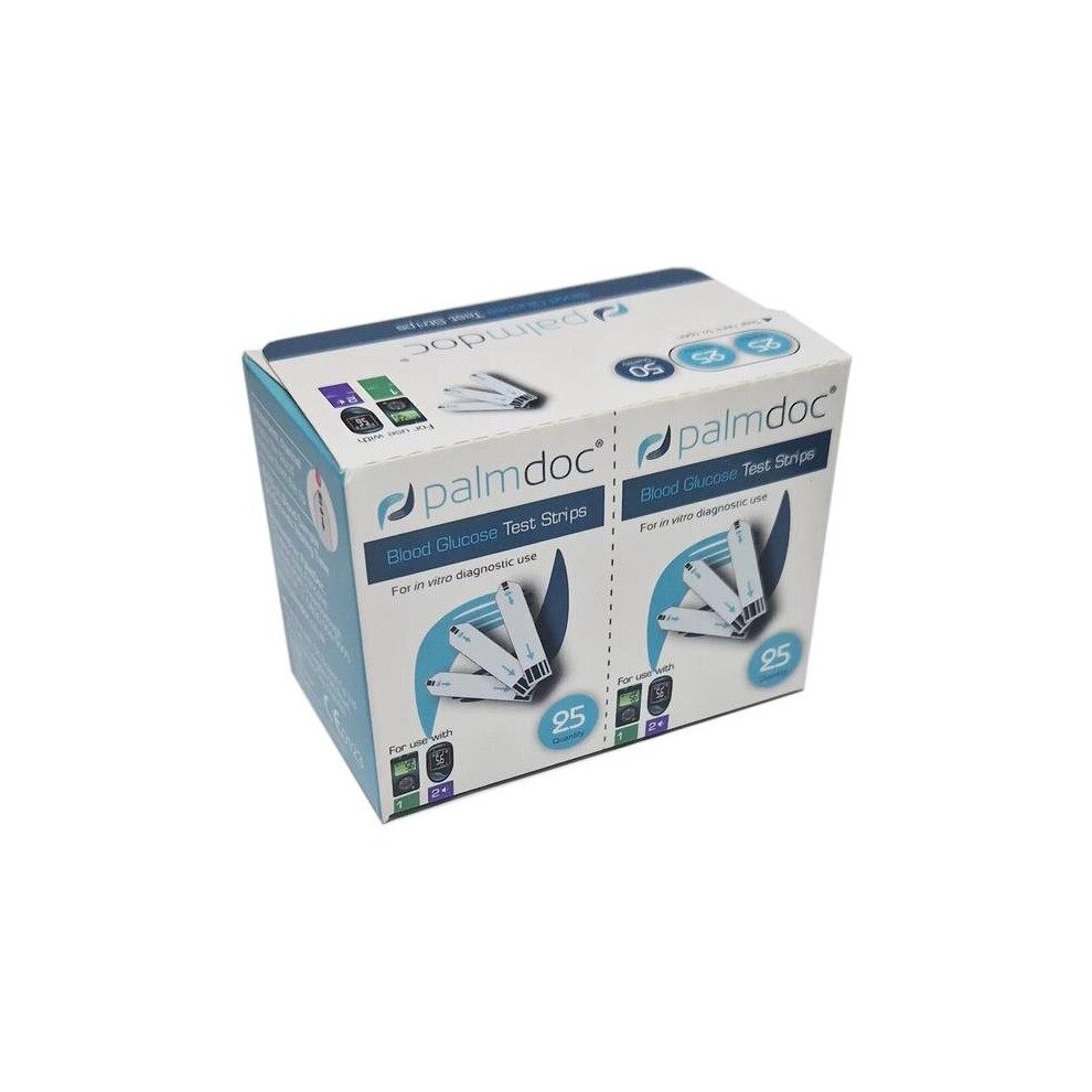 Palmdoc 50 Blood Glucose Test Strips