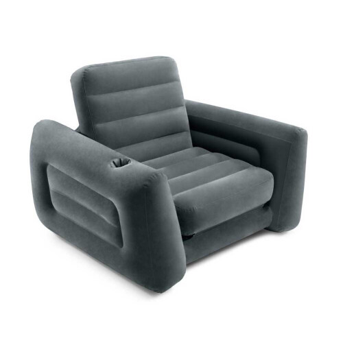 Intex Intex Inflatable Pull Out Camping Chair - Grey 1