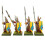 Pre-painted High Elf Spearmen | 25mm Royal Guard 1