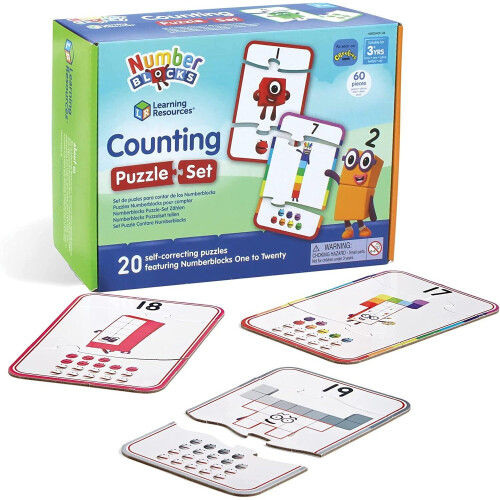 Learning Resources Learning Resources Numberblocks Counting Puzzle Set