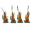 Pre-painted High Elf Spearmen | 25mm Royal Guard 2
