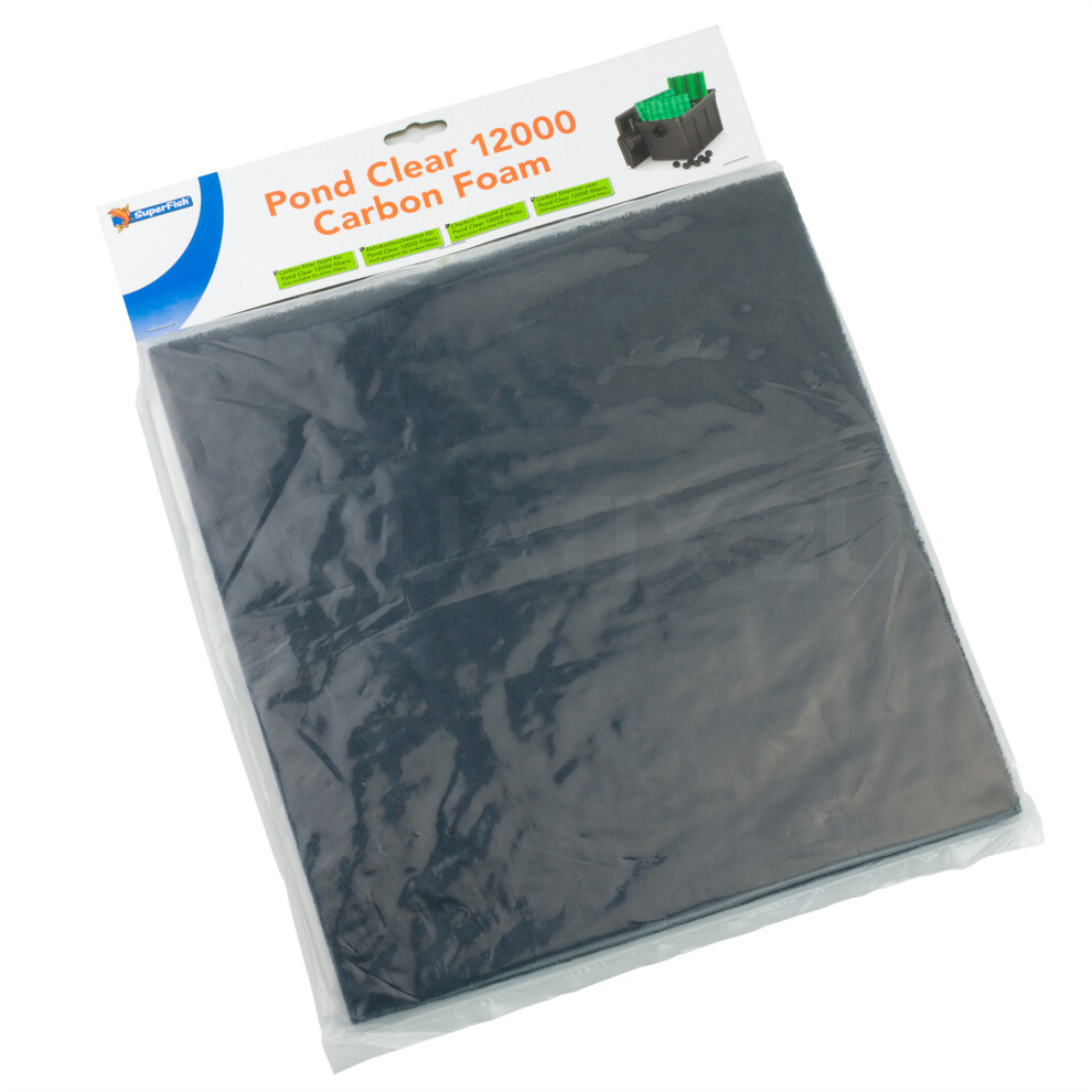 Superfish Pond Clear 12000 Replacement Carbon Filter Media Sheet