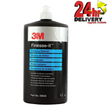 3M Finesse-It Finishing Material Compound 1L 09639 - Fast-Acting Swirl/Scratch Remover for Minor Defects