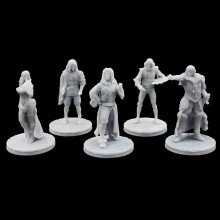 The Royal Court Set | x5 piece miniature set for tabletop gaming