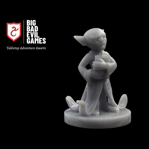 Goblin Wizard Miniature | perfect for D&D and other tabletop wargames 1