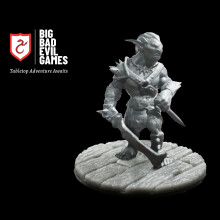 Goblin Rogue Miniature | perfect for D&D and other tabletop wargames