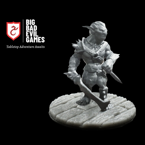 Goblin Rogue Miniature | perfect for D&D and other tabletop wargames