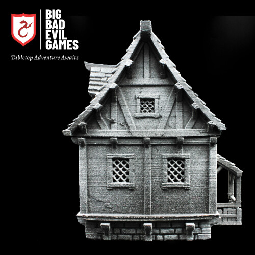 Old Run down house model | High quality for scale tabletop gaming 2