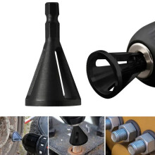 (Black) 2pcs Deburring External Chamfer Tool