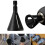 (Black) 2pcs Deburring External Chamfer Tool 1