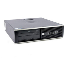 FCS HP Elite 8300 SFF Quad Core i5-3470 3.20GHz 8GB 256GB SSD DVD WiFi Windows 10 Professional Desktop PC Computer With Antivirus - Refurbished