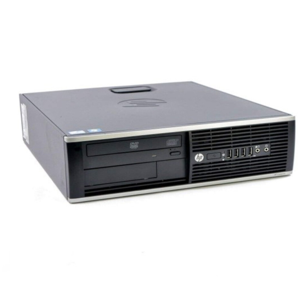 FCS HP Elite 8300 SFF Quad Core i5-3470 3.20GHz 8GB 256GB SSD DVD WiFi Windows 10 Professional Desktop PC Computer With Antivirus