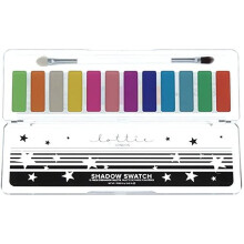 Lottie London Shadow Swatch the Rainbows