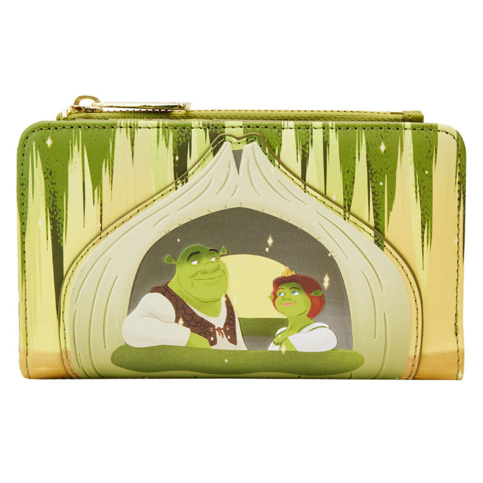 Loungefly Flap Purse Shrek Happily Ever After new Official Dreamworks Green