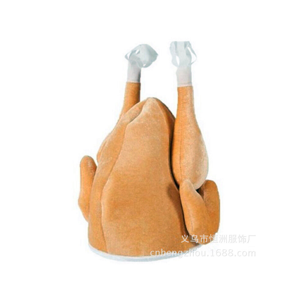 (A) Creative Funny Chicken Leg Hat Cute Headgear