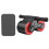(Black red) Abs Wheel Roller Automatic Rebound Abdominal Wheel Mute Training Exerciser 1