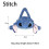 Borsa peluche Messenger Borsa Cartoon Stitch Lilo e Stitch Compleanno 6