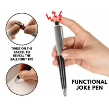 Electric Shock Pen Funny Practical Joke Prank Novelty Toy April Fool