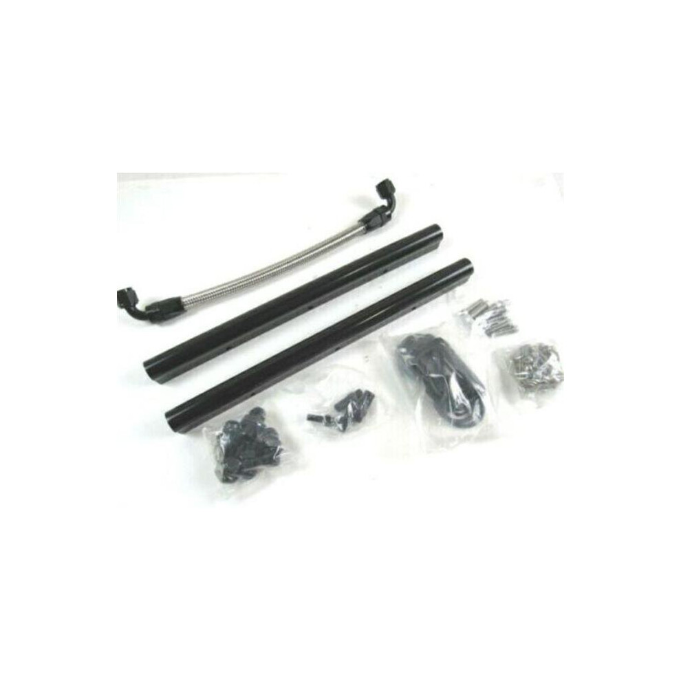 Bous Performance E42741bk Ls1 Ls2 Ls6 Manifole Efi Fuel Rail Kit, Anodized - Bpe-4301Bk Black 724086349531