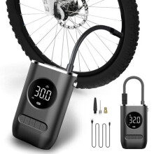 150PSI Electric Air Compressor Inflator Tire Pump Bicycle Motorcycle Rechargeable