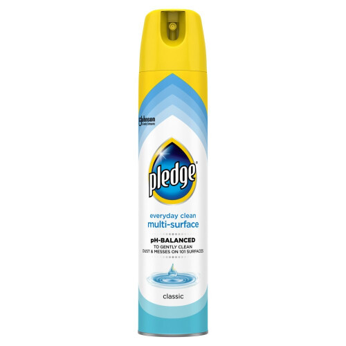 Pledge Everyday Clean Multi-Surface Aerosol Classic 250ml (Pack of 6)