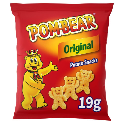 Pom-Bear Original Crisps 19g (Pack of 36) 1