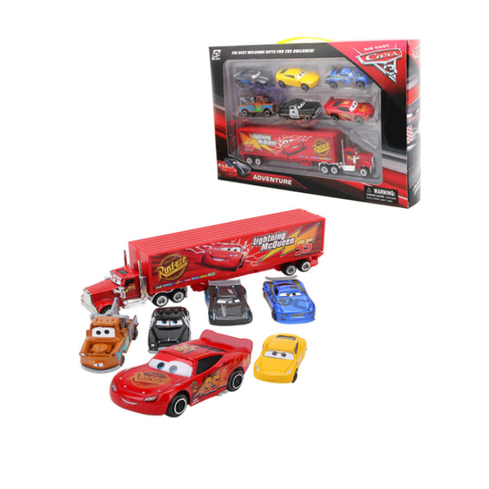Pixar Cars 3 Model Vehicles Car Truck Toy 7pcs Set for Disney Fans Kid-image-OPC-PBDNYDS-NEW