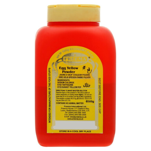 Preema Egg Yellow Powder 500g (Pack of 1) 2