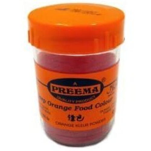 Preema Orange Colour 25g (Pack of 12) 1