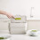 Joseph Joseph Joseph Joseph 30046 Compo 4 Caddy de desperd  cio de alimentos Easles-4 Litres-Stone 4