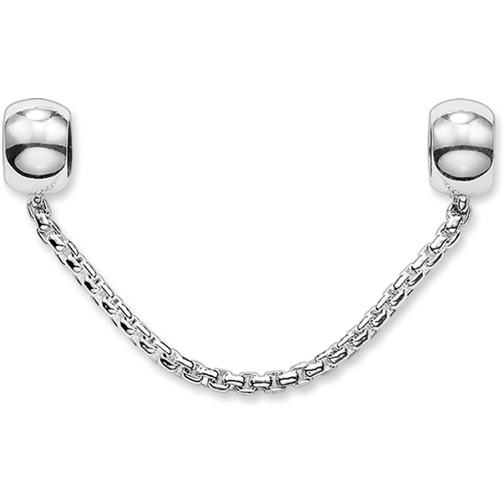 Thomas Sabo Ks0004 - 585-12 Karma Silver Stopper Beads Safety Chain