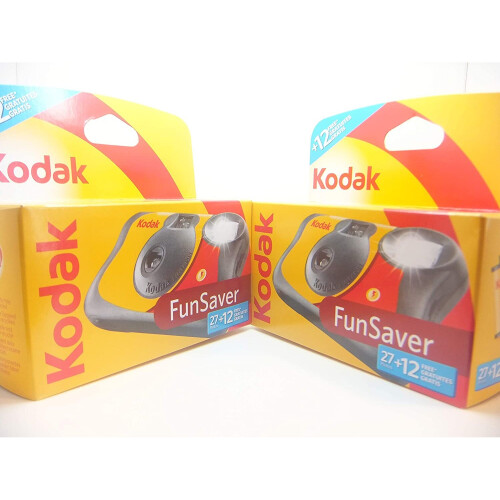 Kodak Kodak Disposable Flash Cameras - 39 Exposures - Pack of 2