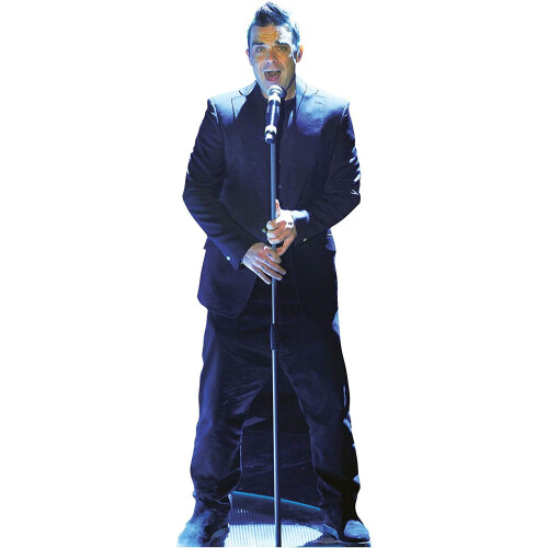Star Cutouts Robbie Williams Cardboard Cutout Lifesize