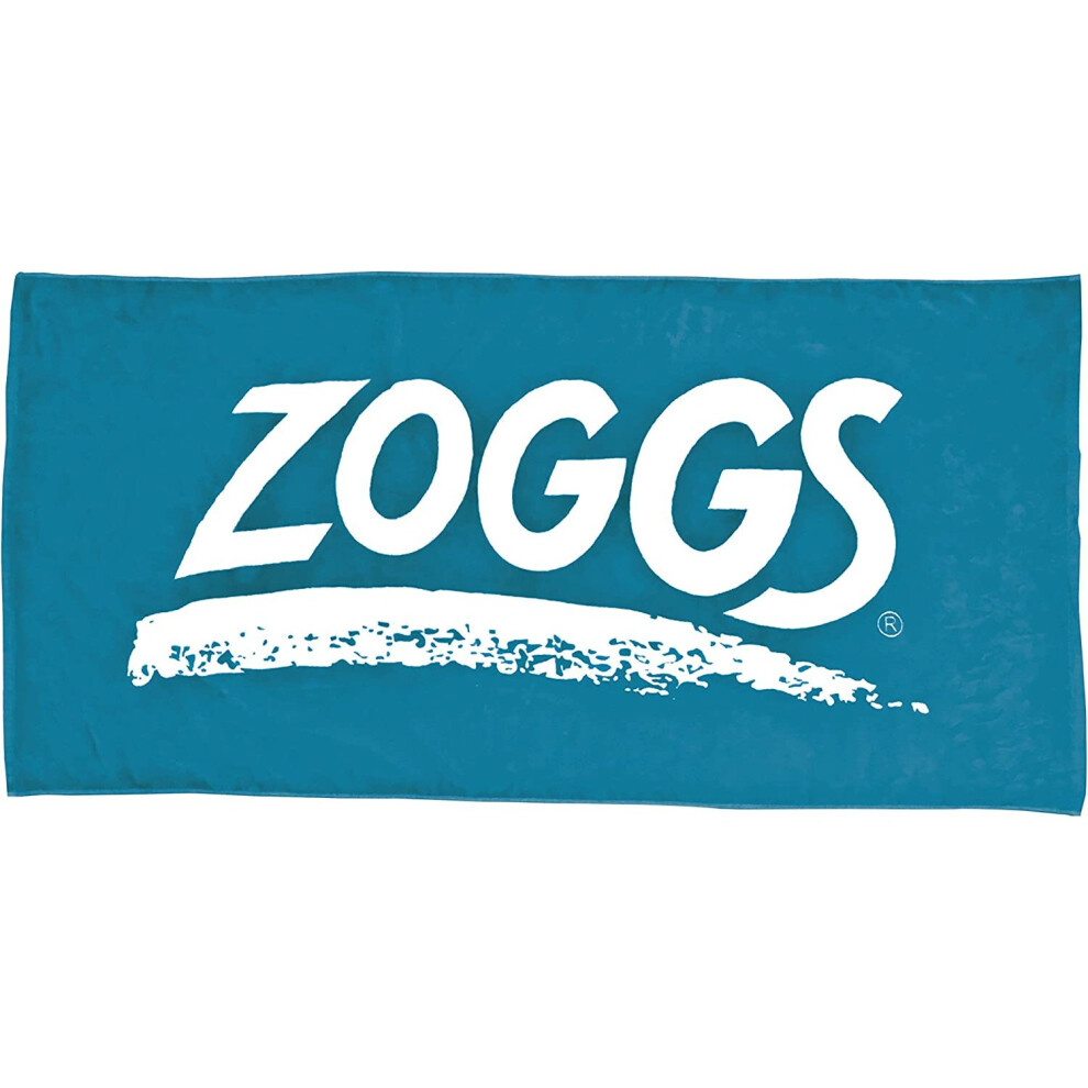 Zoggs Swimming Pool Towel, Blue, 140 x 70 cm