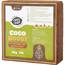 Coco Coir Compost - 5kg (70L) | Organic | Multi-purpose Compost | 100% Natural | Peat Free | Coir Compost | Nutrient Enriched | 5KG