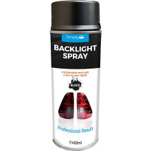 Simply SP-001 Car Backlight Spray Use on Front Head Lamps, Rear Lights and Side Repeater Lenses High Quality Transparency Properties Minimal Light