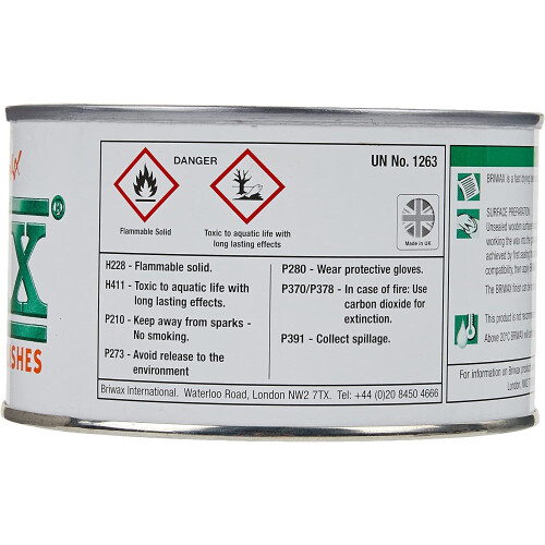 Briwax BW0601341921 Wax, Medium Brown, 370 g 2